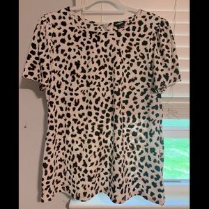 Express shirt sleeve blouse